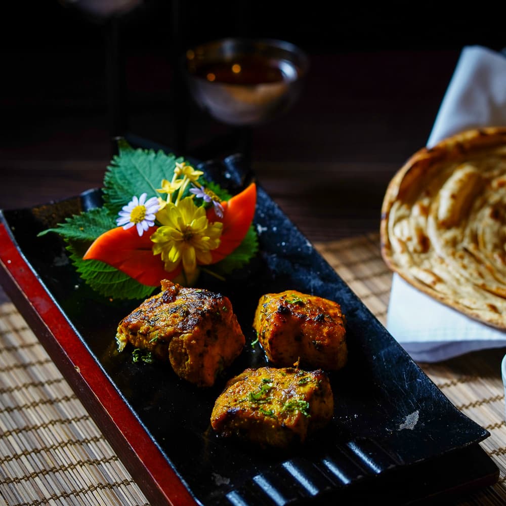 Paneer tikka – vegetarian Indian dish, Bawarchi Indian Bangkok